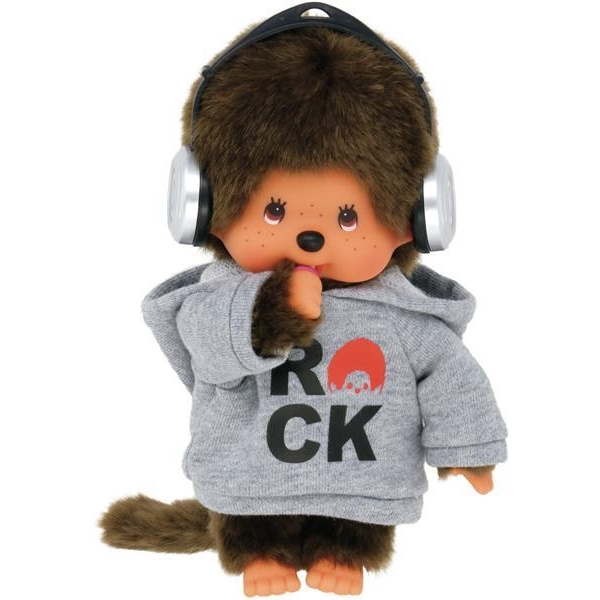 Monchhichi Pojke Rocktröja 20 cm (Bild 2 av 3)