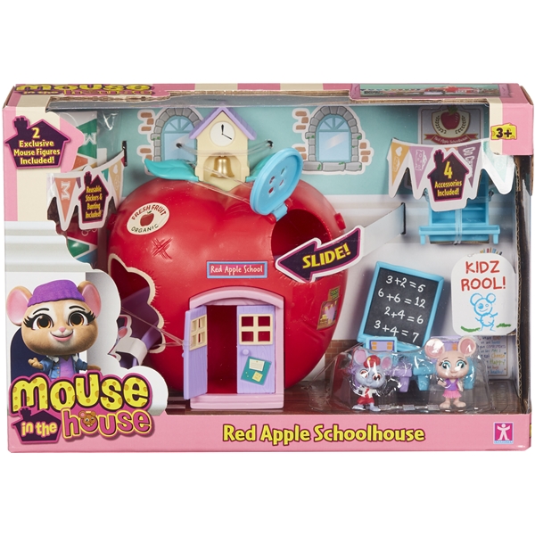 Mouse In The House The Red Apple School Playset (Bild 1 av 4)
