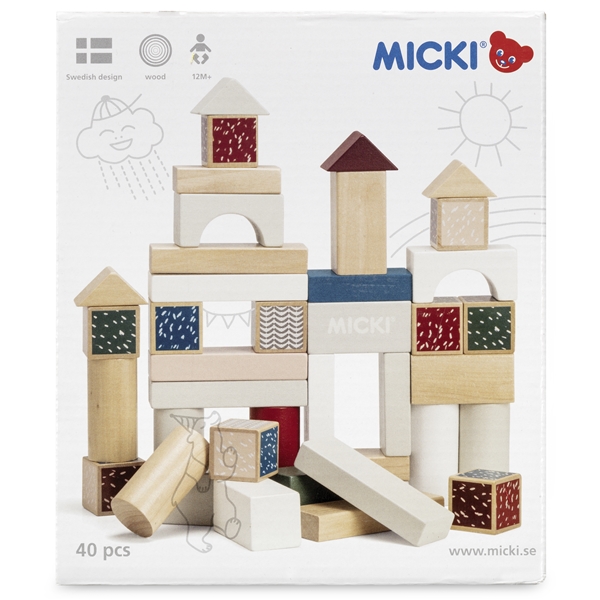 Micki 40 Byggklossar Senses (Bild 4 av 4)