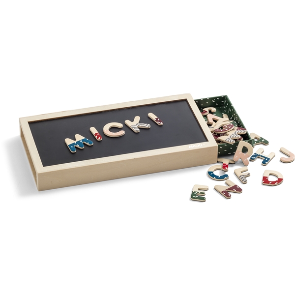 Micki Magnetbokstäver + Låda Senses (Bild 1 av 6)