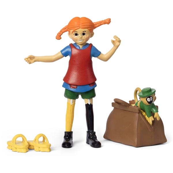 Pippi Figurset: Pippi Långstrump (Bild 1 av 5)