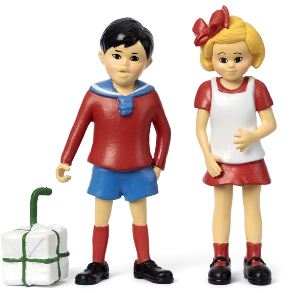 Pippi: Tommy & Annika Figurset (Bild 1 av 4)