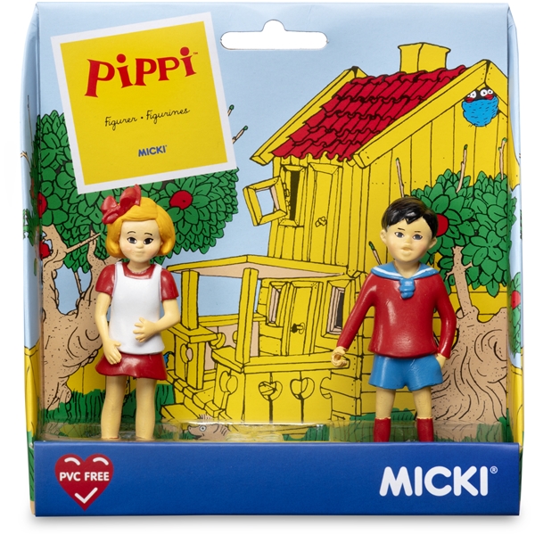 Pippi Figurset: Tommy & Annika (Bild 4 av 4)