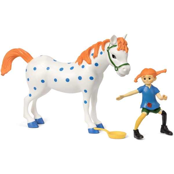 Pippi: Pippi & Lilla Gubben Figurset (Bild 2 av 4)