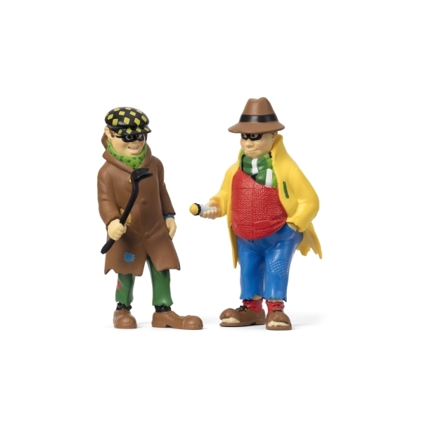 Pippi Figurset: Dunder-Karlsson & Blom (Bild 1 av 3)