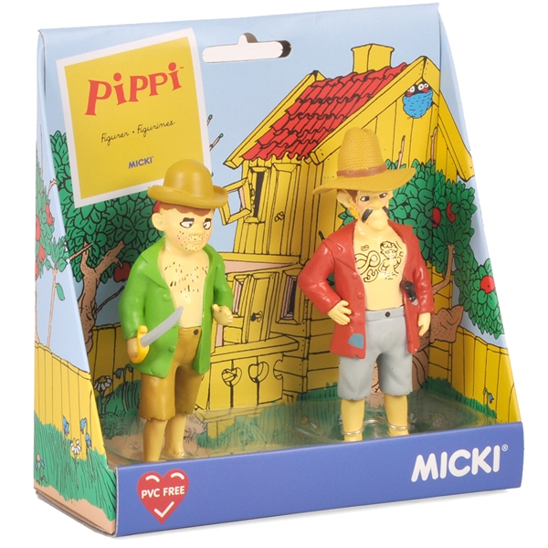 Pippi Figurset: Pippi Pirat (Bild 3 av 3)