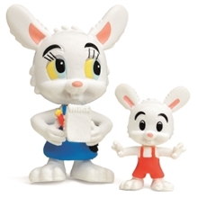 Bamse Nina Kanin & Minihopp Figurset