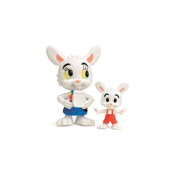 Bamse Figurset Nina Kanin & Minihopp