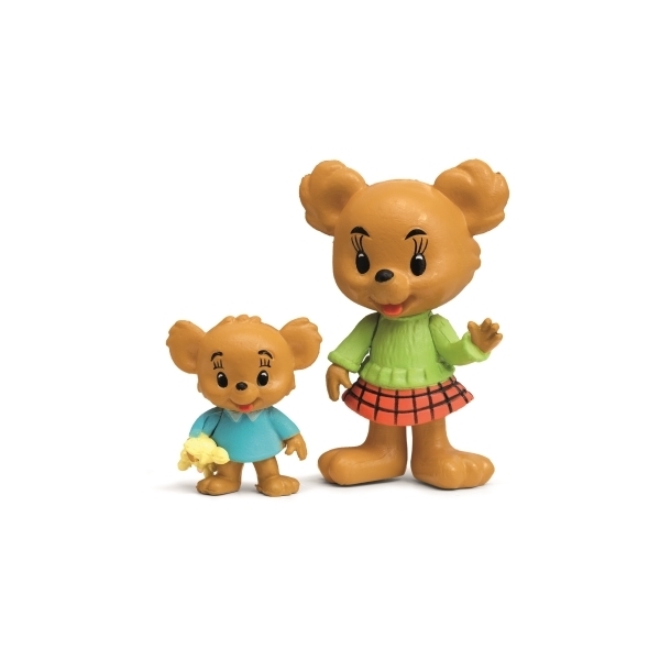 Bamse Figurset Brummelisa & Brumma