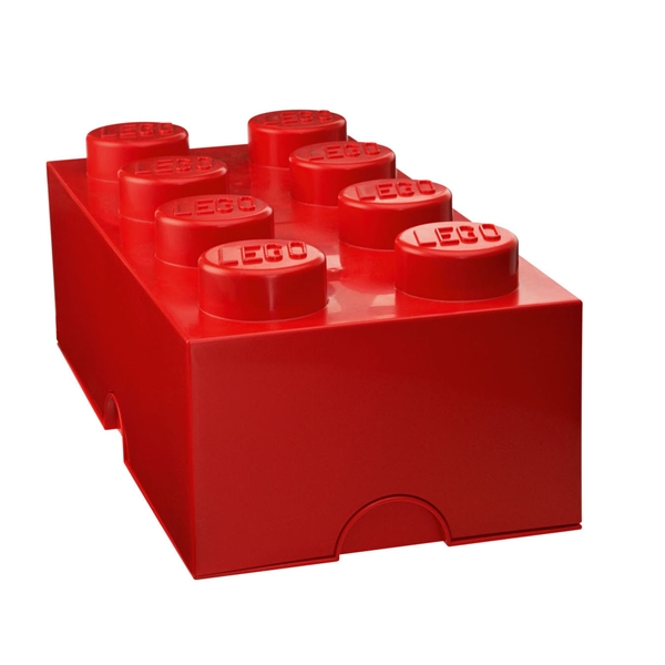 LEGO Förvaring 8 Röd