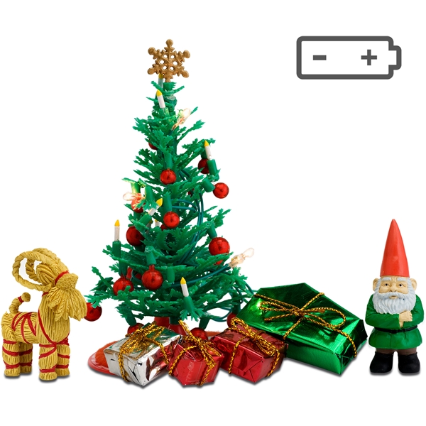 Lundby Julgransset Tomte (Bild 1 av 2)