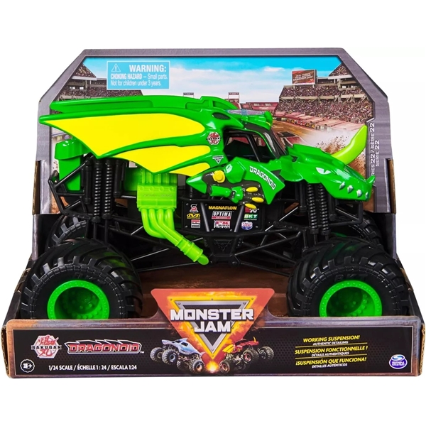 Monster Jam 1:24 Collector Trucks Dragonoid (Bild 1 av 2)