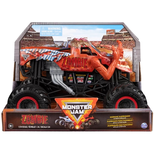 Monster Jam 1:24 Collector Trucks Zombie (Bild 1 av 3)