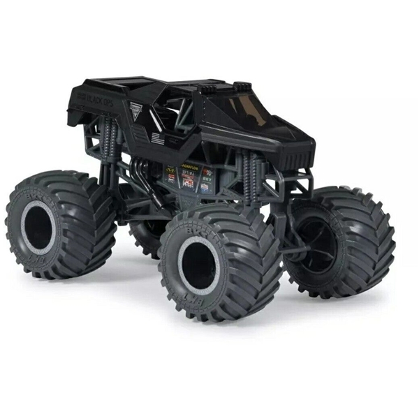 Monster Jam 1:24 Trucks Soldier Fortune Black Ops (Bild 1 av 3)