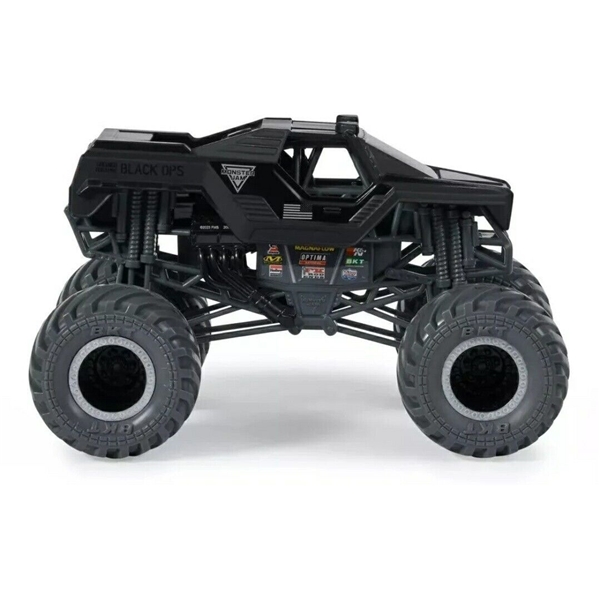 Monster Jam 1:24 Trucks Soldier Fortune Black Ops (Bild 2 av 3)