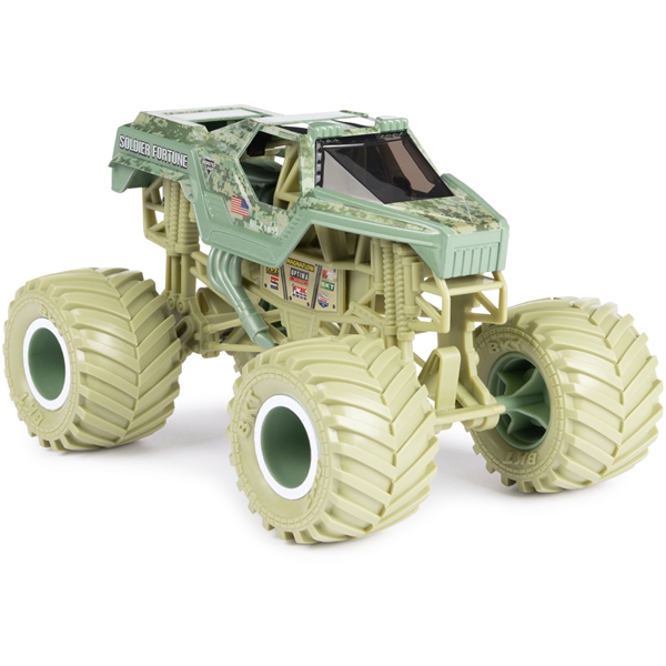 Monster Jam 1:24 Trucks Soldier Fortune (Bild 2 av 3)