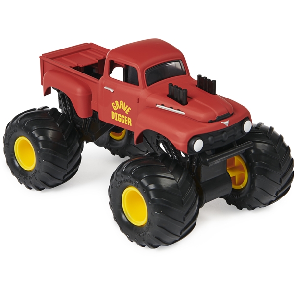 Monster Jam 1:24 Trucks Grave Digger Red (Bild 1 av 3)