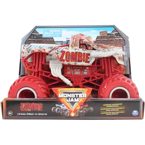 Monster Jam 1:24 Collector Trucks Zombie Beige