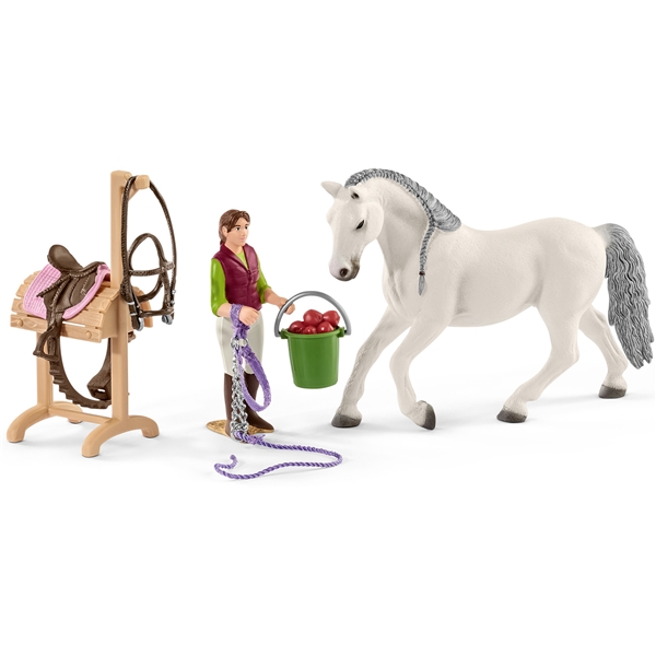 Schleich 42389 Ridskola med Ryttare och Hästar (Bild 5 av 5)