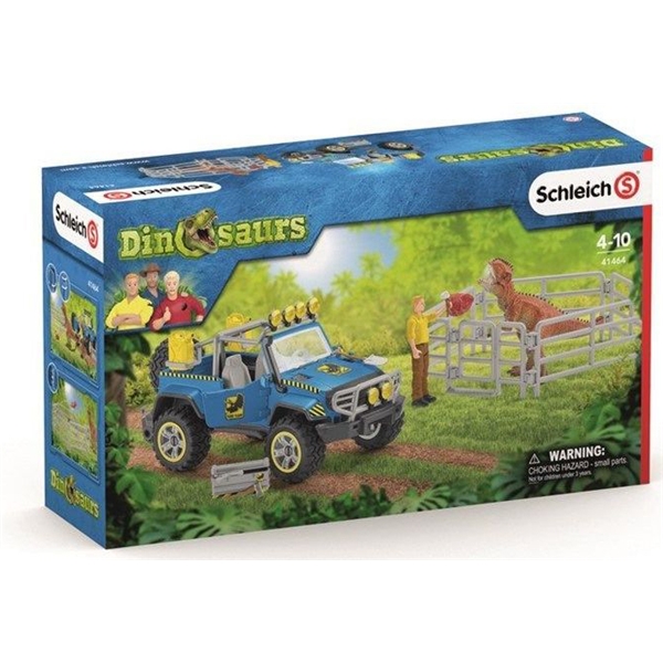 Schleich 41464 Off-road Bil med Dino (Bild 1 av 5)