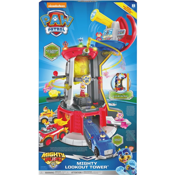 Paw Patrol Mighty Pups Utsiktstorn (Bild 9 av 9)