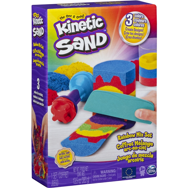 Kinetic Sand Rainbow Mix Set (Bild 1 av 7)