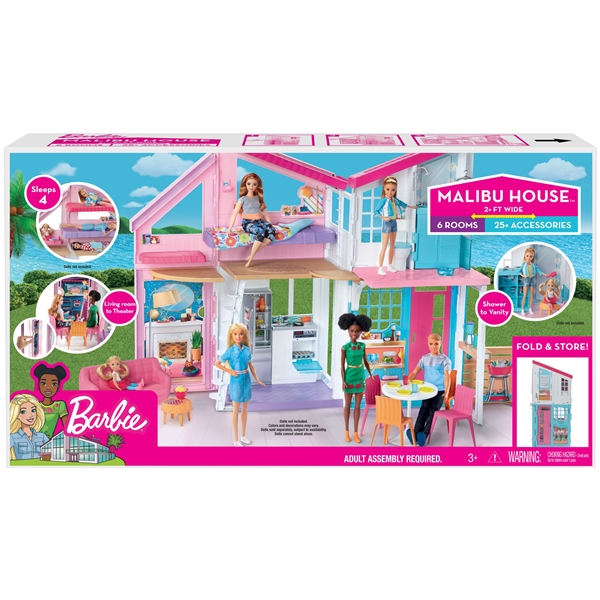 Barbie Malibu Hus Lekset (Bild 3 av 6)