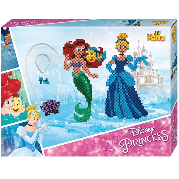 Hama Midi Gift Box Disney Princess 4000 St (Bild 1 av 3)