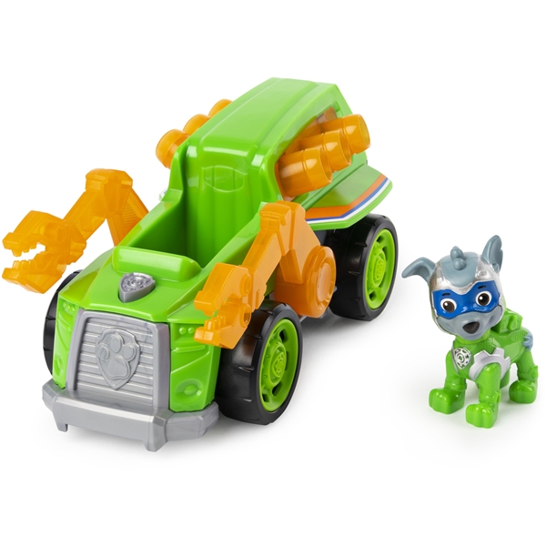 Paw Patrol Mighty Pups Rocky (Bild 1 av 3)