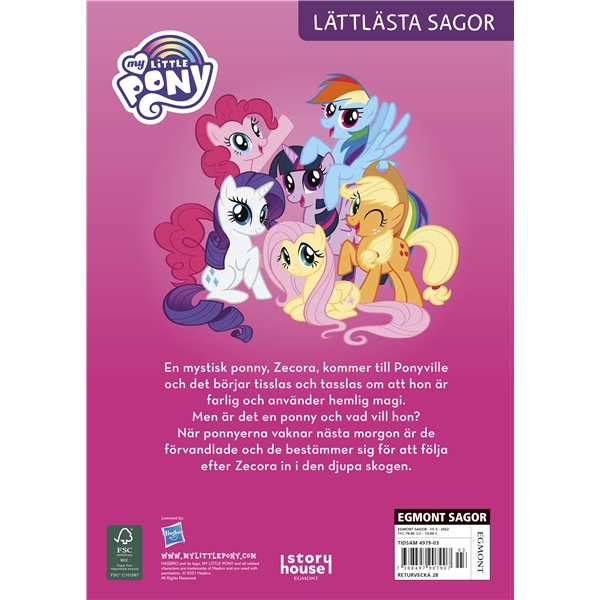 Lätt Att Läsa: MLP Tissel och Tassel i Ponyville (Bild 2 av 2)