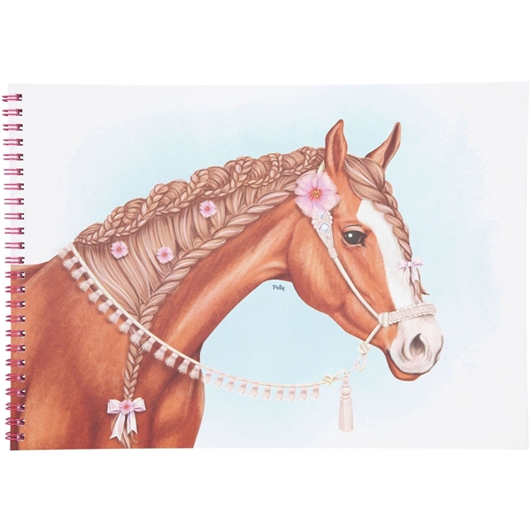 Miss Melody Style Your Horse Målarbok (Bild 5 av 7)