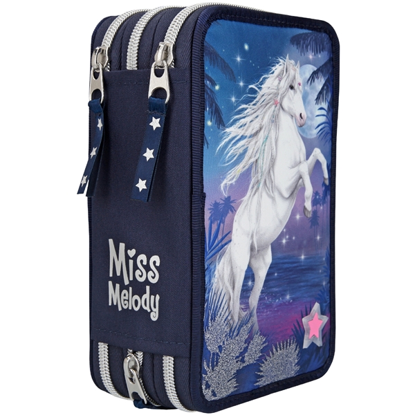 Miss Melody Trippelpennfodral Glitter (Bild 3 av 4)