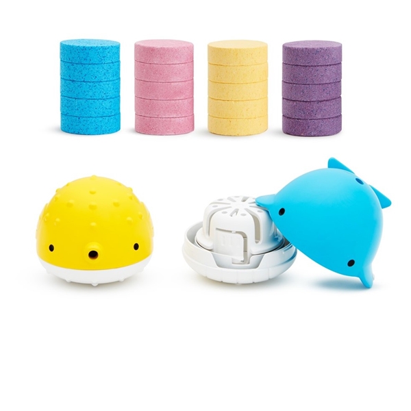 Munchkin Colour Buddies + 20-p Bath Bombs (Bild 1 av 6)