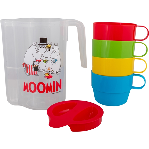 Mumin Picknick Kanna 4 Muggar (Bild 1 av 3)