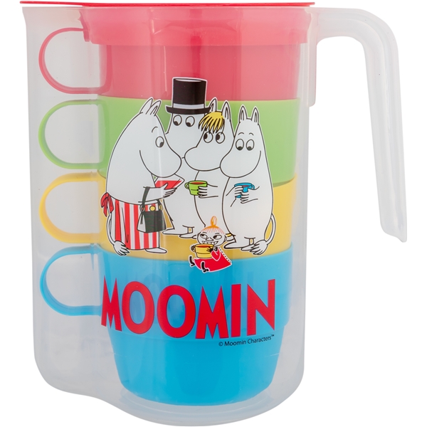 Mumin Picknick Kanna 4 Muggar (Bild 2 av 2)