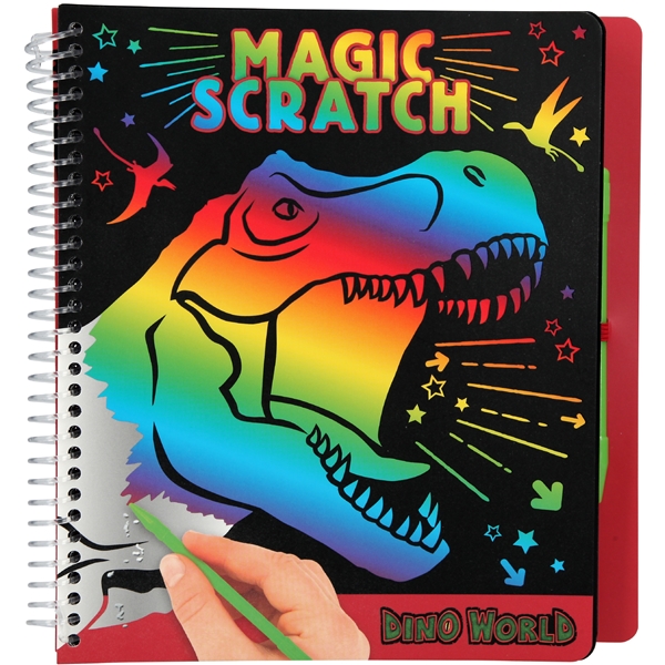 Dino World Magic Scratch Bok (Bild 1 av 2)