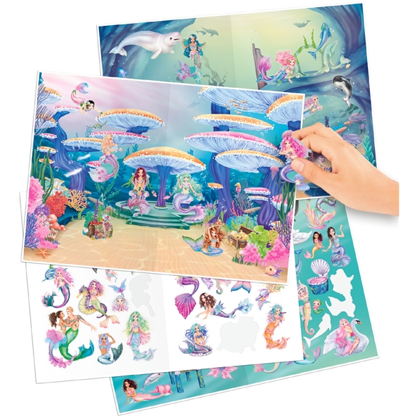 Fantasy Stickerworld Mermaid (Bild 2 av 2)