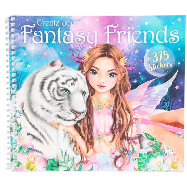 Fantasy Friend Designbok med Klistermärken (Bild 1 av 3)