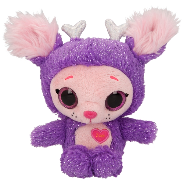 Minimoomis Mjukdjur 20 cm Zooi Lila (Bild 1 av 3)