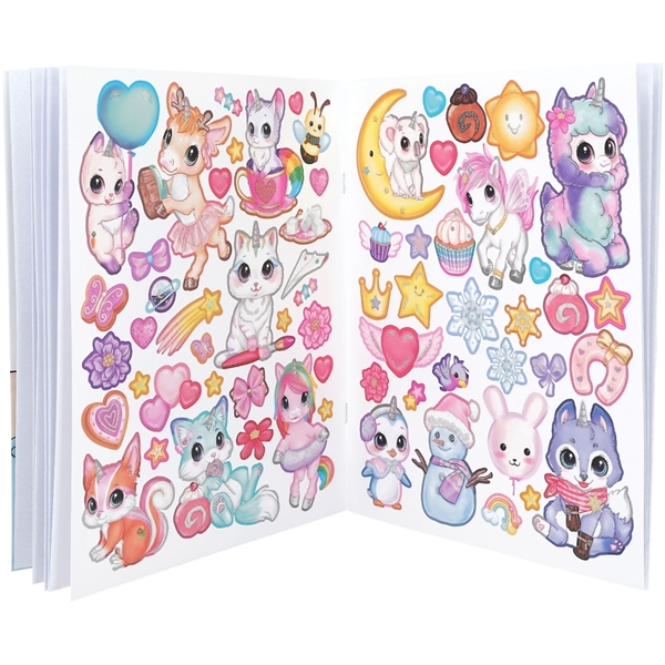 Ylvi & the Minimoomis Unicorn Målarbok (Bild 2 av 6)