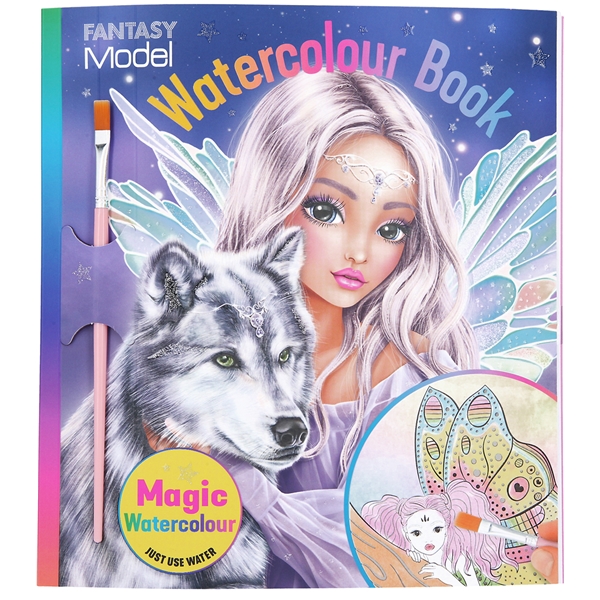 Fantasy Water Colour Bok Fairy (Bild 1 av 4)