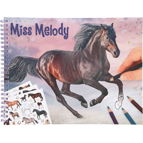 Miss Melody Målarbok (Bild 1 av 3)
