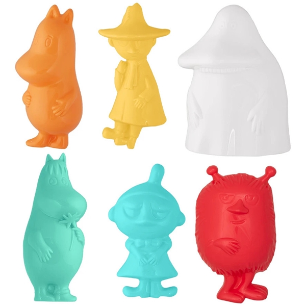 Mumin Sandformar 6-pack (Bild 1 av 2)