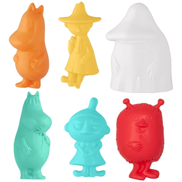 Mumin Sandformar 6-pack