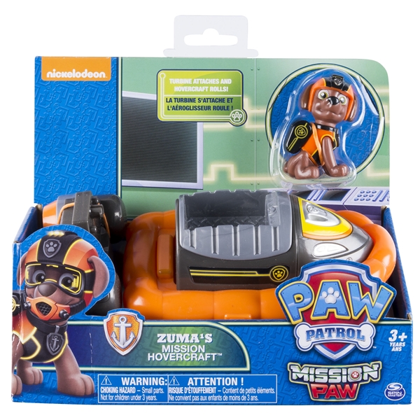 Paw Patrol Zuma & Svävare Mission Paw (Bild 2 av 2)