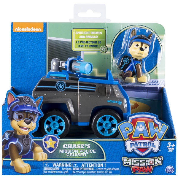 Paw Patrol Chase & Polisbil Mission Paw (Bild 2 av 2)