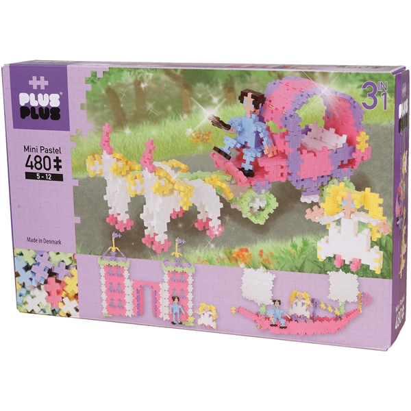 Plus Plus MINI Pastel 480 3in1 Princess (Bild 1 av 4)