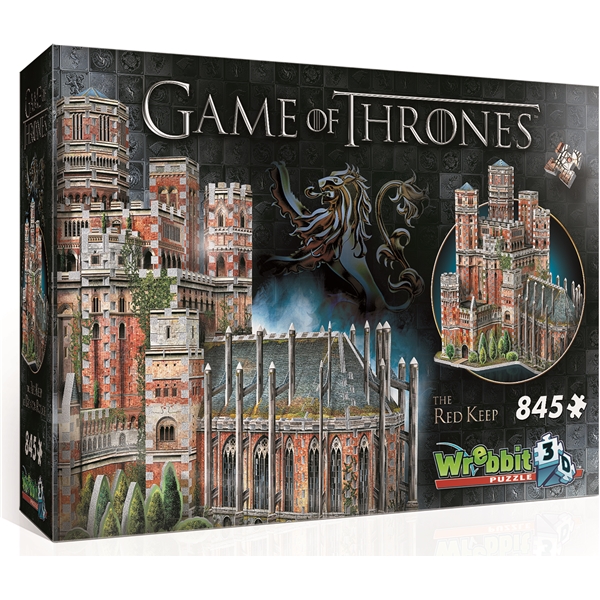 Wrebbit 3D-pussel Game of Thrones Red Keep (Bild 1 av 6)