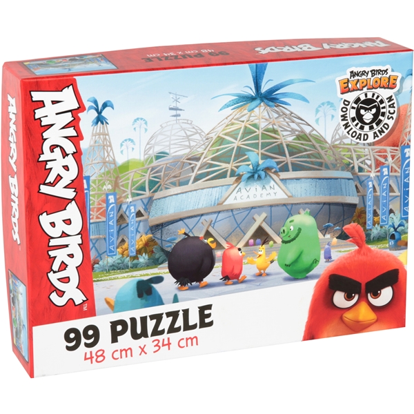 Angry Birds Pussel 99 Bitar