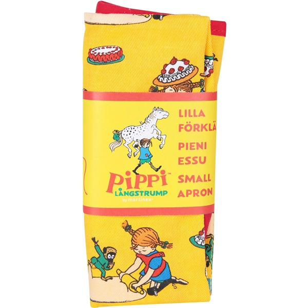 Pippi Långstrump Bakar Förkläde Barn Gul (Bild 2 av 4)